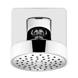 Oltens Skvett deszczownica 10,5x10,5 cm okrągła chrom 37110100