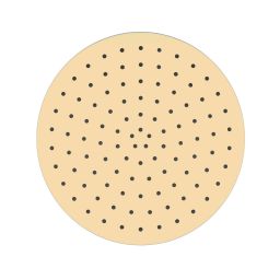 Oltens Vindel deszczownica 30 cm okrągła złoty połysk 37000800