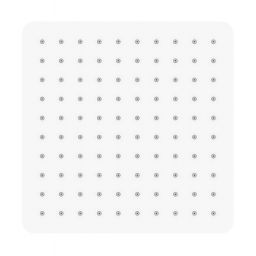 Oltens Vindel (S) deszczownica 25x25 cm kwadratowa chrom 37001100