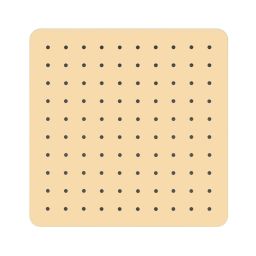 Oltens Vindel (S) deszczownica 30 cm kwadratowa złoty połysk 37001800