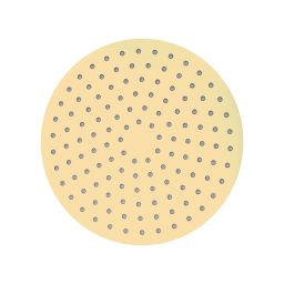 Oltens Atran deszczownica 22 cm okrągła złota 37004800