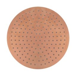 Oltens Vindel deszczownica 30x30 cm okrągła miedź szczotkowana 37006610