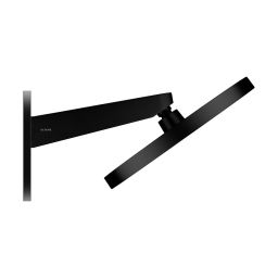 Oltens Vann deszczownica 26x26 cm okrągła czarny mat 37007300