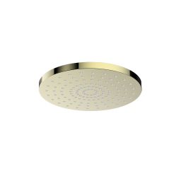 Oltens Pluva deszczownica 25x25 cm okrągła złoty połysk 37010800
