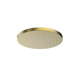 Oltens Pluva deszczownica 25x25 cm okrągła złoto szczotkowane 37010810