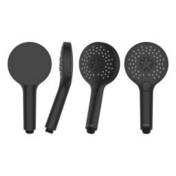 Oltens Driva EasyClick słuchawka prysznicowa czarny mat 37104300