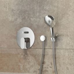 Oltens Gulfoss bateria wannowo-prysznicowa podtynkowa chrom 34102100