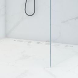 Oltens Langan 90 uniwersalny 2w1 odpływ prysznicowy liniowy 90 cm z kołnierzem 30004000