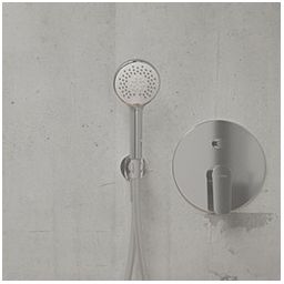 Oltens Driva EasyClick słuchawka prysznicowa chrom/biały 37101110