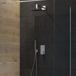 Zestaw Oltens Gota bateria podtynkowa z deszczownicą 30 cm Sondera (S) i kompletem prysznicowym Sog chrom 36601100