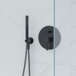 Oltens Ume słuchawka prysznicowa czarny mat 37102300