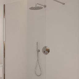 Zestaw Oltens Hamnes bateria podtynkowa z deszczownicą 30 cm Sondera i kompletem prysznicowym Ume chrom 36607100