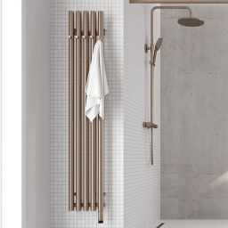 Oltens Stang grzejnik łazienkowy dekoracyjny 180x26 cm miedź 55017610