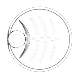 Oltens Aby mydelniczka okrągła przezroczysta 84200500