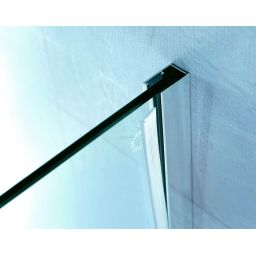 Oltens Disa drzwi prysznicowe 120 cm uchylne chrom połysk/szkło przezroczyste 21206100