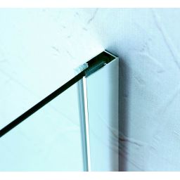 Oltens Disa drzwi prysznicowe 120 cm uchylne chrom połysk/szkło przezroczyste 21206100