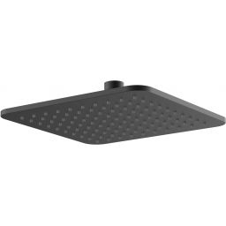 Omnires SlimLine deszczownica 20 cm kwadratowa czarny mat WG220/OBL