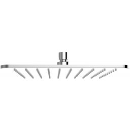 Omnires SlimLine deszczownica 25 cm mosiężna kwadratowa chrom/biały WG225/OCRB