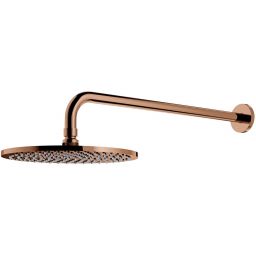 Omnires SlimLine deszczownica 25 cm okrągła z ramieniem ściennym miedziana WGSET1CP