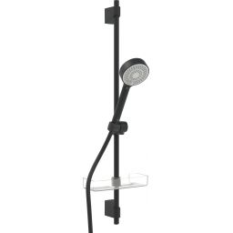 Oras Apollo zestaw prysznicowy ścienny czarny mat 544-33