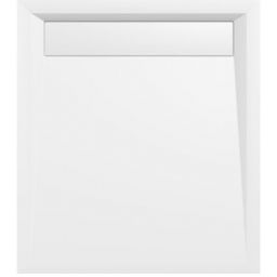 Polysan Varesa brodzik 90x80 cm prostokątny biały 71606