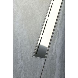 Polysan Road odpływ prysznicowy 72 cm liniowy stal polerowana 71673