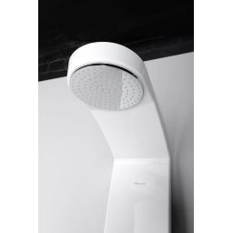 Polysan Mola panel prysznicowy ścienny termostatyczny biały 80365