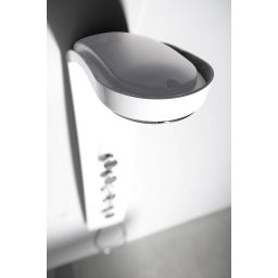 Polysan Mola panel prysznicowy ścienny termostatyczny narożny biały 80372