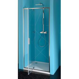 Polysan Easy Line drzwi prysznicowe 76-90 cm chrom/szkło przezroczyste EL1615