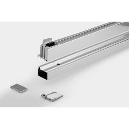 Polysan Easy Line profil poszerzający +2,5 cm chrom EL825