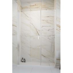 Radaway Nes DWS drzwi prysznicowe 130 cm uchylne chrom połysk/szkło przezroczyste 10028130-01-01L