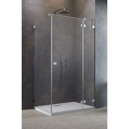 Radaway Essenza Pro Brushed Nickel KDJ drzwi prysznicowe /szkło przezroczyste 10097090-91-01L