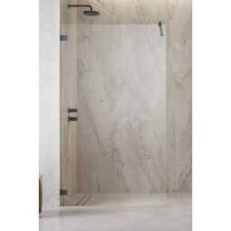 Radaway Essenza Pro 6 Brushed GunMetal Walk-in II ścianka prysznicowa 135 cm gunmetal szczotkowany/szkło przezroczyste 10103135-92-01