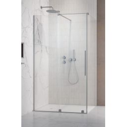 Radaway Furo Brushed Nickel KDJ drzwi prysznicowe 62,2 cm rozsuwane nikiel szczotkowany/szkło przezroczyste 10104622-91-01L