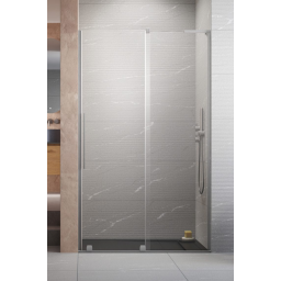 Radaway Furo SL Brushed Nickel DWJ drzwi prysznicowe 62,2 cm rozsuwane prawe nikiel szczotkowany/szkło przezroczyste 10307622-91-01R