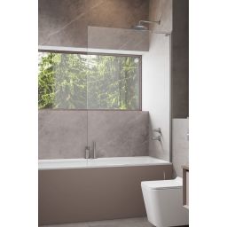 Radaway Modo SL Brushed Nickel PNJ II parawan nawannowy 90 cm 1-częściowy nikiel szczotkowany/szkło przezroczyste 10316090-91-01L