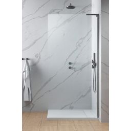 Radaway Modo SL Brushed Gunmetal II ścianka prysznicowa walk-in 75 cm gunmetal szczotkowany/szkło przezroczyste 10319075-92-01R