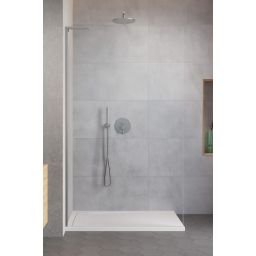 Radaway Modo SL II ścianka prysznicowa walk-in 100 cm nikiel szczotkowany/szkło przezroczyste 10319104-91-01L