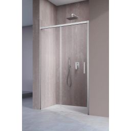 Radaway Idea 8 Brushed Nickel DWJ drzwi prysznicowe 62 cm rozsuwane nikiel szczotkowany/szkło przezroczyste 10330620-91-01L