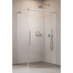 Radaway Idea 8 QL KDJ drzwi prysznicowe 51,7 cm rozsuwane chrom połysk/szkło przezroczyste 10550517-01-01R