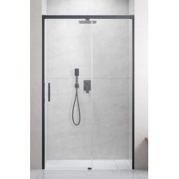 Radaway Idea Brushed GunMetal DWJ drzwi prysznicowe 120 cm rozsuwane gunmetal szczotkowany/szkło przezroczyste 387016-92-01R