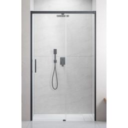 Radaway Idea Brushed GunMetal DWJ drzwi prysznicowe 140 cm rozsuwane gunmetal szczotkowany/szkło przezroczyste 387018-92-01R