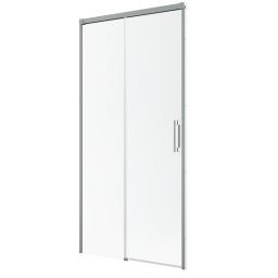 Radaway Idea Brushed Nickel DWJ drzwi prysznicowe 150 cm rozsuwane nikiel szczotkowany/szkło przezroczyste 387019-91-01L