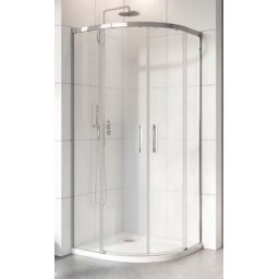 Radaway Idea Black PDD ścianki prysznicowe 90Lx100P cm czarny mat/szkło przezroczyste mat 3871565401