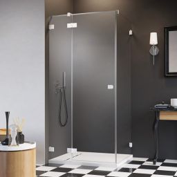 Radaway Essenza Pro White KDJ drzwi prysznicowe 100 cm prawe biały mat/szkło przezroczyste 10097100-04-01R