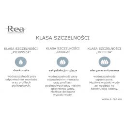 Rea Alex drzwi prysznicowe 120 cm rozsuwane chrom połysk/szkło przezroczyste REA-K0921