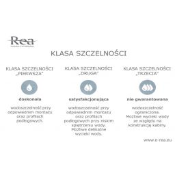 Rea Alex drzwi prysznicowe 100 cm rozsuwane chrom połysk/szkło przezroczyste REA-K0546