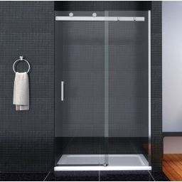 Rea Nixon-2 drzwi prysznicowe 120 cm wnękowe prawe chrom/szkło przezroczyste REA-K5003