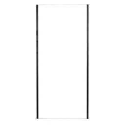 Rea Rapid ścianka prysznicowa 90 cm boczna czarny/szkło przezroczyste REA-K6422
