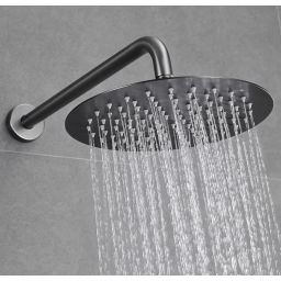 Rea Lungo zestaw prysznicowy podtynkowy termostatyczny tytan REA-P6385